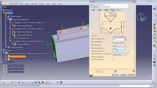 CFT230 FAO Fraisage avec Catia V5  Perçages [upl. by Aronson]