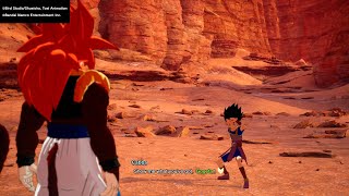 SSJ4 Gogeta vs Cabba  Custom Battle  Sparking Zero [upl. by Laehcimaj]