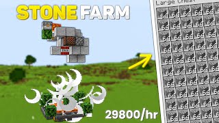 Minecraft Easy Cobblestone Farm Tutorial 121  Minecraft 121 Easy Cobblestone Farm [upl. by Herrod]