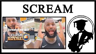 Why Is Lebron James Screaming If He Loves Things [upl. by Rot611]