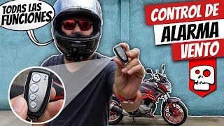 Todas las funciones de la ALARMA de las motos Vento Veloci y similares  Alets Go [upl. by Anniroc]