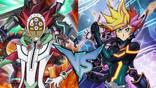 YuGiOh Vrains Revolver VS Playmaker Round 4 Final Battle [upl. by Nirrad]