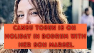 and fit appearance  Turkish Tv Series Actress Cansu Tosun Talked [upl. by Maxima]