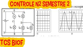 Controle N2 SEMESTRE 2 PHYSIQUE CHIMIE TRONC COMMUN [upl. by Hannahoj20]