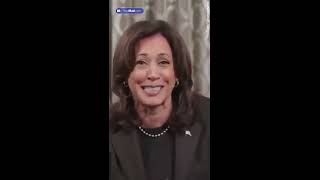 Blearyeyed Kamala Harris message broken down into 120 seconds [upl. by Aikemal]