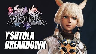 YSHTOLA BREAKDOWN Final Fantasy Dissidia NT wMaximilian [upl. by Elyag]