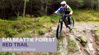 The Awesome Beautiful but very Long Dalbeattie Red Trail [upl. by Ydnyl]