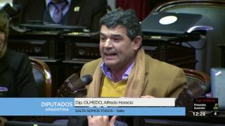 Diputado Olmedo Alfredo Horacio  Sesión 12072017 [upl. by Gschu]