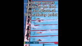 The Master of the 200 Freestyle Paris 2024 Olympics swimming swimming olympicswimming [upl. by Hailed356]