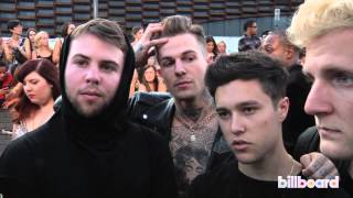 The Neighbourhood on the MTV VMAs Red Carpet 2013 [upl. by Goggin107]