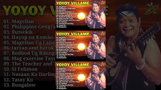 The Greatest Hits Of Yoyoy Villame Songs Medley  Opm Tagalog Love Songs Of All Time [upl. by Ekul]