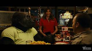 Zookeeper 2011  Gorilla at TGI Fridays Scene [upl. by Yrellav327]