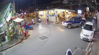 🔴 Piri Piri Mediterranean Bar amp Grill  Lamai  Koh Samui  Thailand  Live Street Webcam  1440p [upl. by Ima]