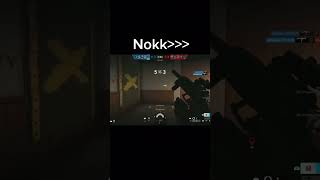 Nokk is a top ten attacker after the rework rainbowsixsiege nokk topten r6siege gaming [upl. by Anazraf974]