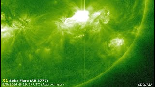 X13 Solar Flare CME Headed Toward Earth  Japan Issues Its First ‘Megaquake’ Warning After 71Mag [upl. by Ahsikel720]