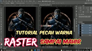 Tutorial Pecah Warna Raster Photoshop [upl. by Samantha495]