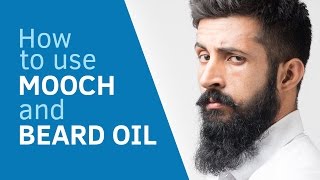 How To Use Ustraa Mooch amp Beard Oil [upl. by Ralip62]