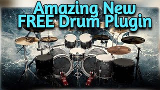 Amazing New FREE Rock amp Metal Drum VST Instrument For Kontakt Player  Krimh Drums by Bogren Digital [upl. by Thorr237]