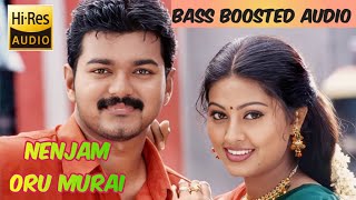 NENJAM ORU MURAIBASS BOOSTED AUDIOMOVIE VASEEGARABASS MUSIC [upl. by Otsedom]