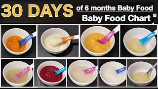 6 months Baby Foods  Baby Food Chart  Stage 1 Homemade Baby Food Recipes  Define Your Way [upl. by Rojam807]