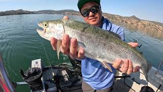 Trolling for Trout at Lake Berryessa [upl. by Larcher673]