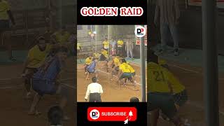 GOLDEN RAID 🔥VIJAY NAVNATH VS SOUTH CANERA KABADDI MATCH KAMGAR CHASHAK 2024 [upl. by Bridie]