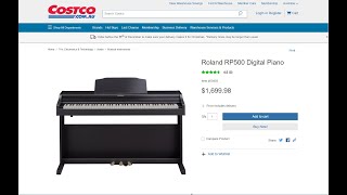 Roland RP500 from Costco [upl. by Sirref]