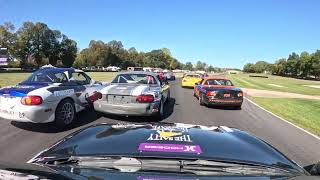 SCCA Runoffs Road America Oct 4 2024 • SM Spec Miata • Bobby Gossett • Front amp Rear Cams [upl. by Lyons]