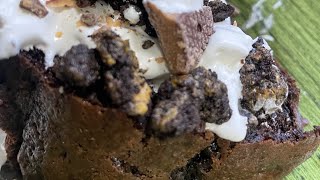 Chocolate Triple Threat Toffee Cake Recipe chocolate cake cooking holiday [upl. by Nade]