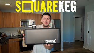 Unboxing the Square Keg from Shark Tank The Perfect Portable Draft System [upl. by Ayahsal]