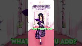 Asking my fans what would they add if they are a DTI Dev roblox shorts dresstoimpress dti viral [upl. by Elicec]