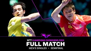 FULL MATCH  Hugo Calderano vs Fan Zhendong  MS SF  WTTChongqing 2024 [upl. by Cohlier]