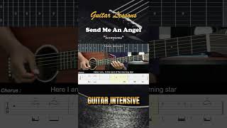 Send Me An Angel  Scorpions  EASY Guitar Tutorial  Guitar Lessons TAB guitarlessons [upl. by Fulvia938]