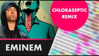 Eminem on Chloraseptic Remix  Lyrics Rhymes Highlighted 091 [upl. by Nek]