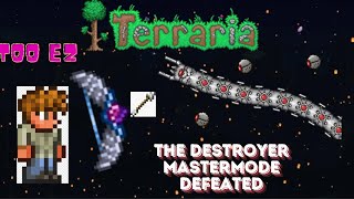 the destroyer terraria boss fight [upl. by Gefell]