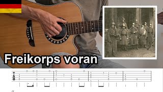 Freikorps voran  guitar TAB [upl. by Lladnyk]