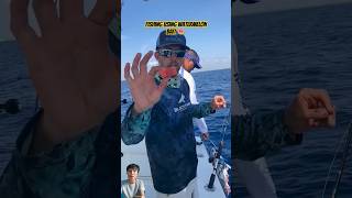 fishing using watermelon bait🍉😲 fishing fish tuna ocean blacktiph shortvideo shorts [upl. by Connett]