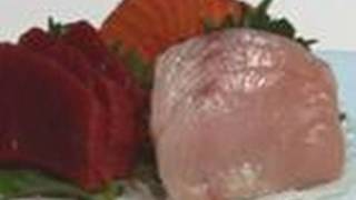 How To Prepare Sashimi  Salmon Tuna amp Yellowtail [upl. by Matti]