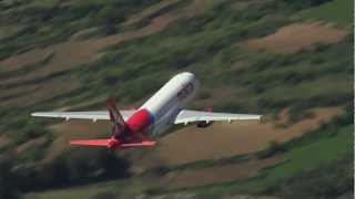 Air Malta Aircraft in Formation over the Maltese Islands [upl. by Enileuqaj]