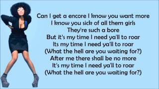 Nicki Minaj  Encore 07 Lyrics Video [upl. by Yerocal]