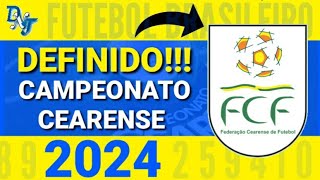 Definido os participantes do Campeonato Cearense 2024 [upl. by Anib606]