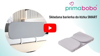 Primabobo Barierka do łóżka SMART składana turystyczna barierka ochronna 120 cm [upl. by Skelly]