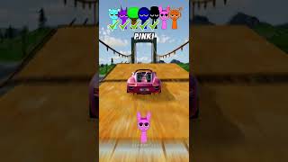 Incredibox Sprunki Car Jump Challenge For Oren  Pinki  Durple and Friends shorts trend sprunki [upl. by Fu]