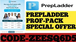 prepladder coupon codeZEESQ6D5prepladder subscription discount codeprepladder prof foundation pac [upl. by Lemrahs]