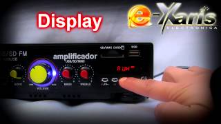 Amplificador Profesional para Perifoneo 150W RMS USBSD Display y Radio FM [upl. by Timofei]