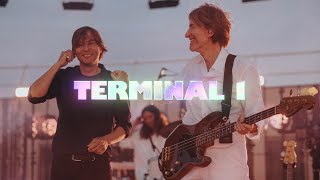 Air  Playground Love feat Gordon Tracks from Phoenix  Live at Terminal 1  Paris CDG Airport [upl. by Lindie]