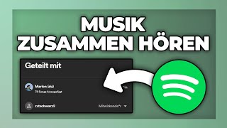 Spotify Musik zusammen hören  gleichzeitig hören  Tutorial [upl. by Nisay]