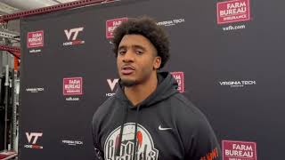 Hokies Brumfield on heading into first Commonwealth Cup [upl. by Rehpinej]