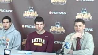 Loyola Mens Basketball vs UIC Press Conference [upl. by Amar]