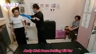 Andy Mak treatmentneck misalignmentshoulder misalignment scoliosis pelvis leaned forward [upl. by Yelkrab]